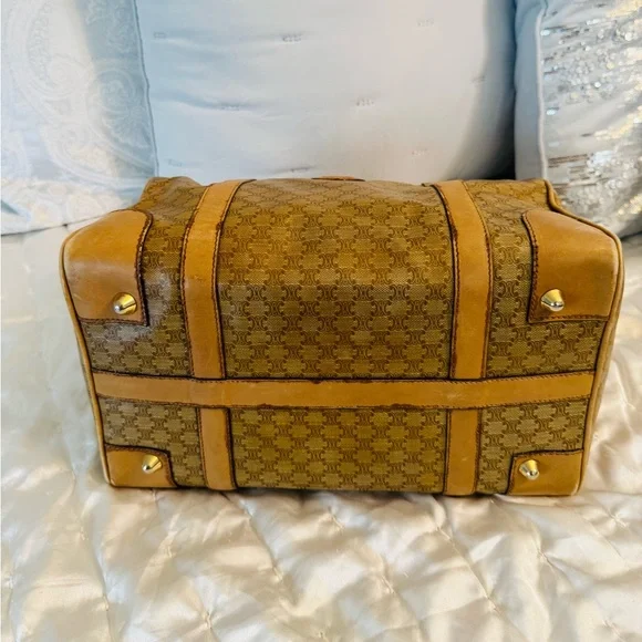 Celine Beige and Tan Satchel - Picture 13 of 16